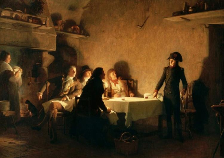 Jean Lecomte Du Nouy The supper of Beaucaire China oil painting art